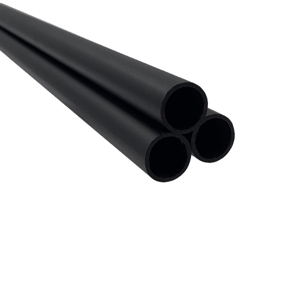 Ø34 : Acier noir mat 250cm (2.6mm)